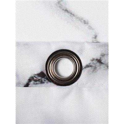 Штора для ванной «Этель» Granite, 145×180 см, полиэстер