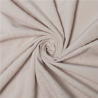 Штора портьерная «Этель», 230×270 см, валенсия белое золото