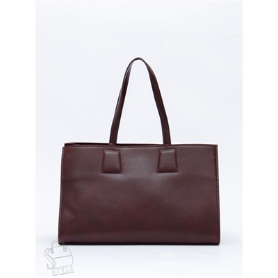 Сумка женская кожаная 1008M wine red Polina&Eiterou