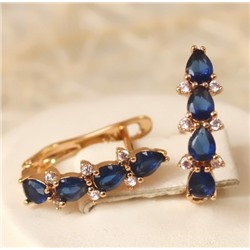 Серьги позолота H01-8275