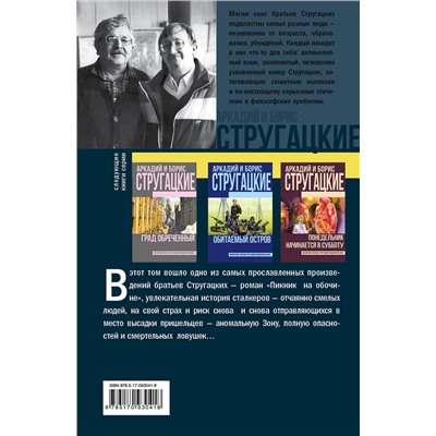 364665 АСТ Стругацкий А.Н., Стругацкий Б.Н. "Пикник на обочине"