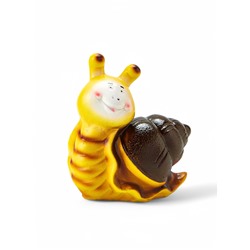 Садовая фигура из гипса «Улитка Улыбка», 17×8×16 см