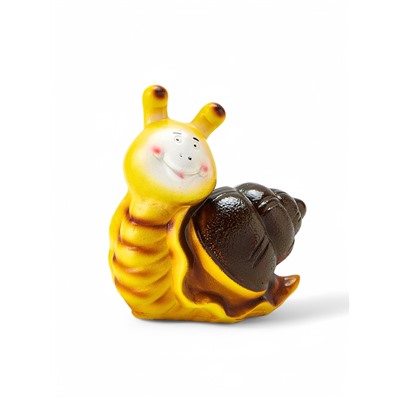 Садовая фигура из гипса «Улитка Улыбка», 17×8×16 см