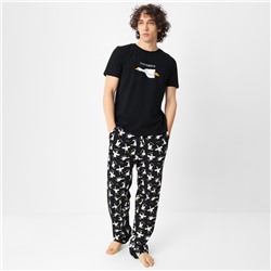 Пижама мужская (футболка, брюки) KAFTAN Gussi, размер 50