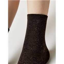 Носки женские CONTE Однотонные носки из пряжи с вискозой и кашемиром COMFORT, 20С-67СП шоколадный 00