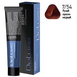 ЭстельDeLuxe Крем-краска для волос 7/54 Русый красно-медный 60 мл
