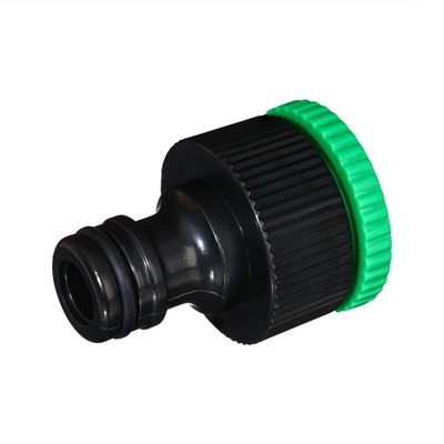 Штуцер, внутренняя резьба, 1/2" (12 мм) – 3/4" (19 мм), быстросъёмное соединение, пластик