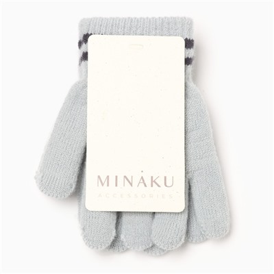 Перчатки детские MINAKU, 13 см, голубые