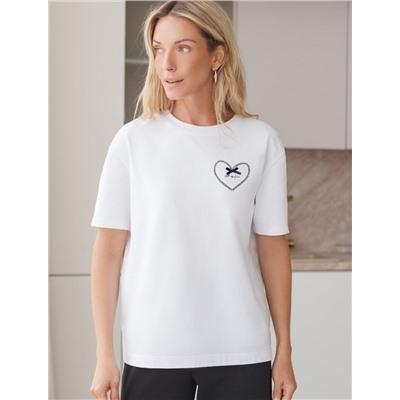 VILATTE Футболка D49.136