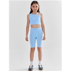 КОМПЛЕКТ ДЛЯ ДЕВОЧЕК (ТОП ДЛЯ ЗАНЯТИЙ СПОРТОМ, ВЕЛОСИПЕДКИ) 397748