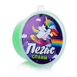 Слайм Пегас, 50 гр. неоновый зеленый