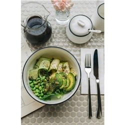 Столовые приборы Magistro «Джентри», 4 предмета, нержавеющая сталь, серебристые