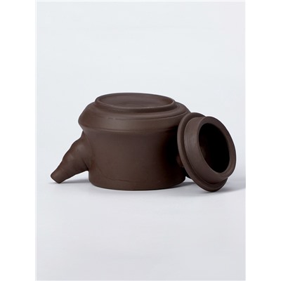 Набор для чайной церемонии ДЖЕКИЧАЙ «Ятимата», 7 предметов, на 4 персоны, чашка 45 мл, чайник 270 мл, керамика, коричневый