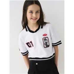 Джемпер трикотажный для девочек (футболка)