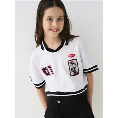 Джемпер трикотажный для девочек (футболка)