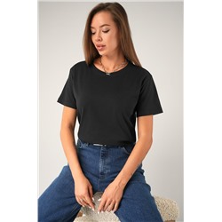 Женская базовая хлопковая футболка Happyfox