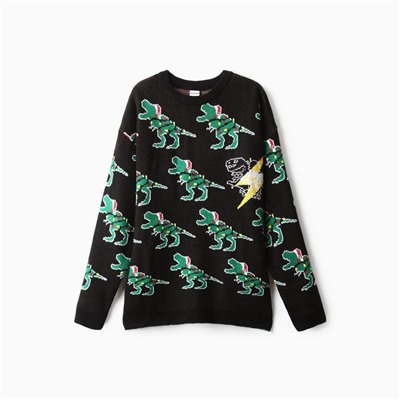 Джемпер вязаный новогодний мужской KAFTAN Rex, размер 52