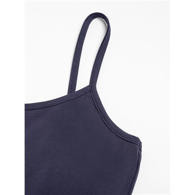 Боди женское MINAKU: Basic line графит, размер 46