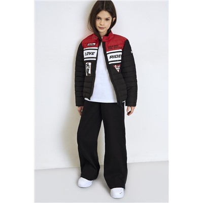 Куртка текстильная с полиуретановым покрытием для девочек PLAYTODAY, 1239572