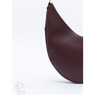 Сумка женская кожаная 1032M wine red Polina&Eiterou  в Новосибирске