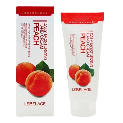 Lebelage Крем для рук увлажняющий с экстрактом персика / Daily Moisturizing Peach Hand Cream, 100 мл 22667