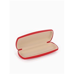 УЦЕНКА Футляр для очков на хлопушке, размер 16×6.5×3.5 см, красный