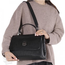 Сумка женская кожаная 9033NN black Natale Navetta