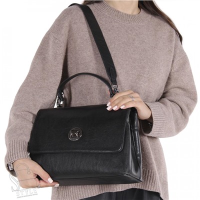 Сумка женская кожаная 9033NN black Natale Navetta