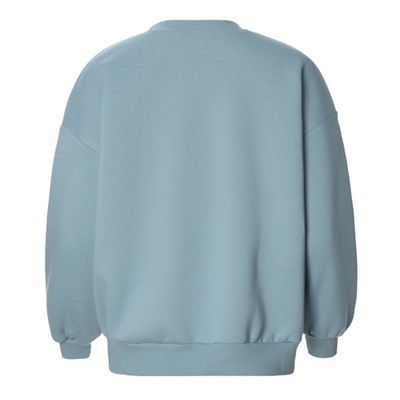 Свитшот женский с начёсом Mark Formelle, голубой, размер 48 (L)