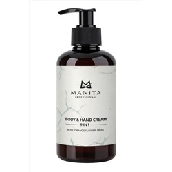 Manita Professional Парфюмированный крем для рук и тела / Rose, Orange Flower, Musk, 300 мл KRISTALLER, 1230460