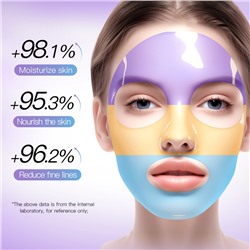 SADOER Гидрогелевая маска для лица с гиалуроновой кислотой и экстрактом виноградных косточек 10X ULT