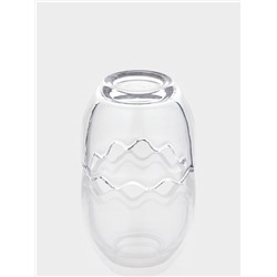 Конфетница «Яйцо», 170 мл, 8.3×11.5 см, стекло, прозрачная