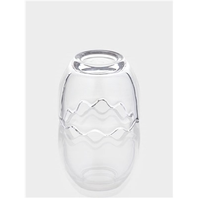 Конфетница «Яйцо», 170 мл, 8.3×11.5 см, стекло, прозрачная