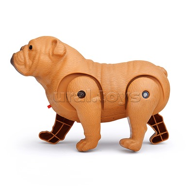 Интерактивная игрушка "Собака. Бульдог" в пакете