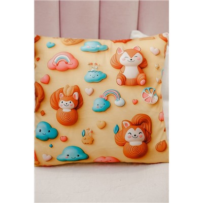 Наволочка декоративная декоративная 1 шт 3D эффект НАТАЛИ, 1209561