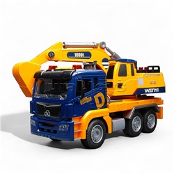 Машина "Экскаватор" 1:10 (свет, звук) в коробке