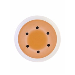 Горшок - бонсайница «Огма», для кактусов и суккулентов, 3 л, d=26 см, h=8 см, керамика, с поддоном, белый