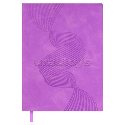 Ежедневник недатированный Escalada, А6+, 160 л., Бейбискин сиреневый