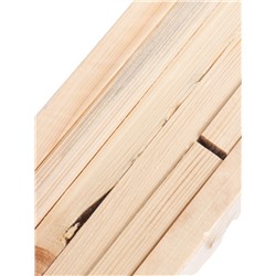 УЦЕНКА Стеллаж деревянный 4 полки 118 х 64 х 27,5 см