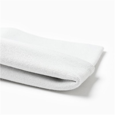 Шапка детская со снудом «Крошка Я», размер 48, серая