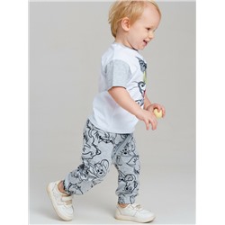 Комплект детский трикотажный для мальчиков: фуфайка (футболка), брюки