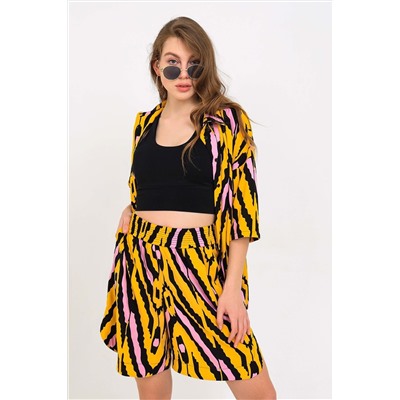 Костюм с шортами 1252 штапель НАТАЛИ, 891639