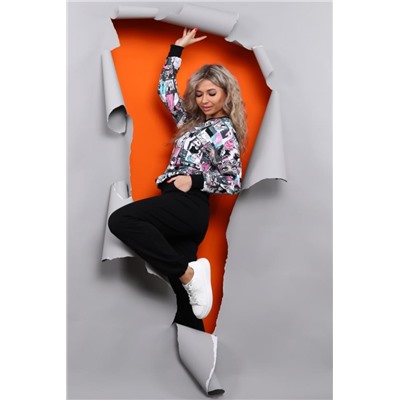 Толстовка 15394 (Голубой)