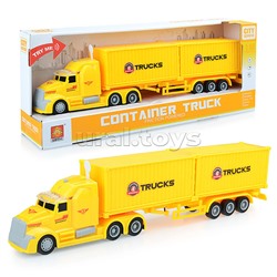 Машина "Грузовик" 1:50 (свет, звук) на батарейках, в коробке