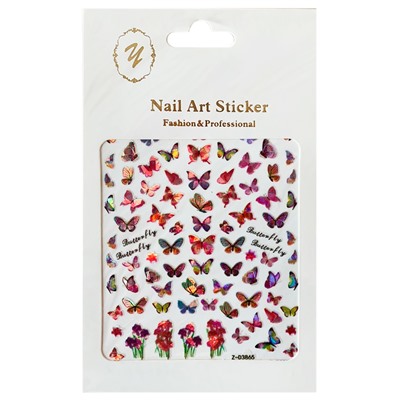 Nail Art Sticker, 2D стикер Z-D3865