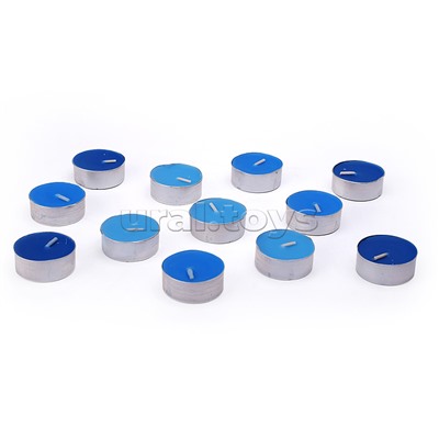 Набор арома свечей (В ассортименте: ваниль/клубника/апельсин/роза/лимон/яблоко/черника/лаванда (12шт.)