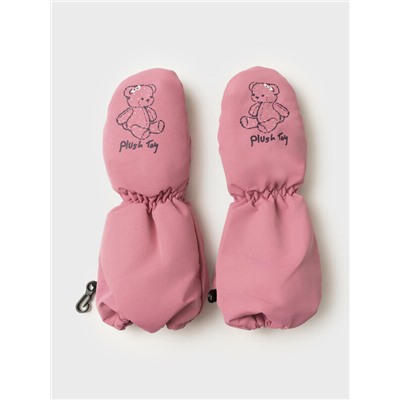 Варежки детские текстильные для девочек