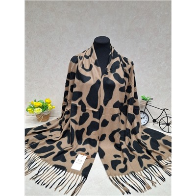 Мягкий палантин из кашемира мультицвет