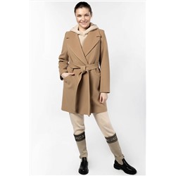 01-10313 Пальто женское демисезонное (пояс)