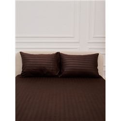 Комплект наволочек Микрофибра Страйп - Шоколад